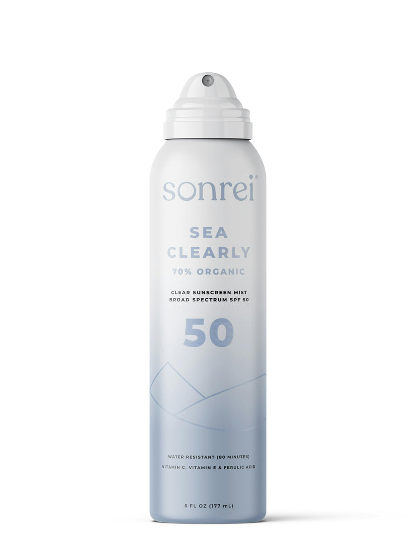 Sea Clearly Organic SPF 50 Clear Sunscreen Mist