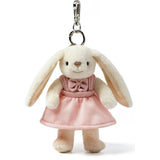 Candy Bunny Rabbit Bag Charms — Soft Weighted Cuddle Stuffed Animal