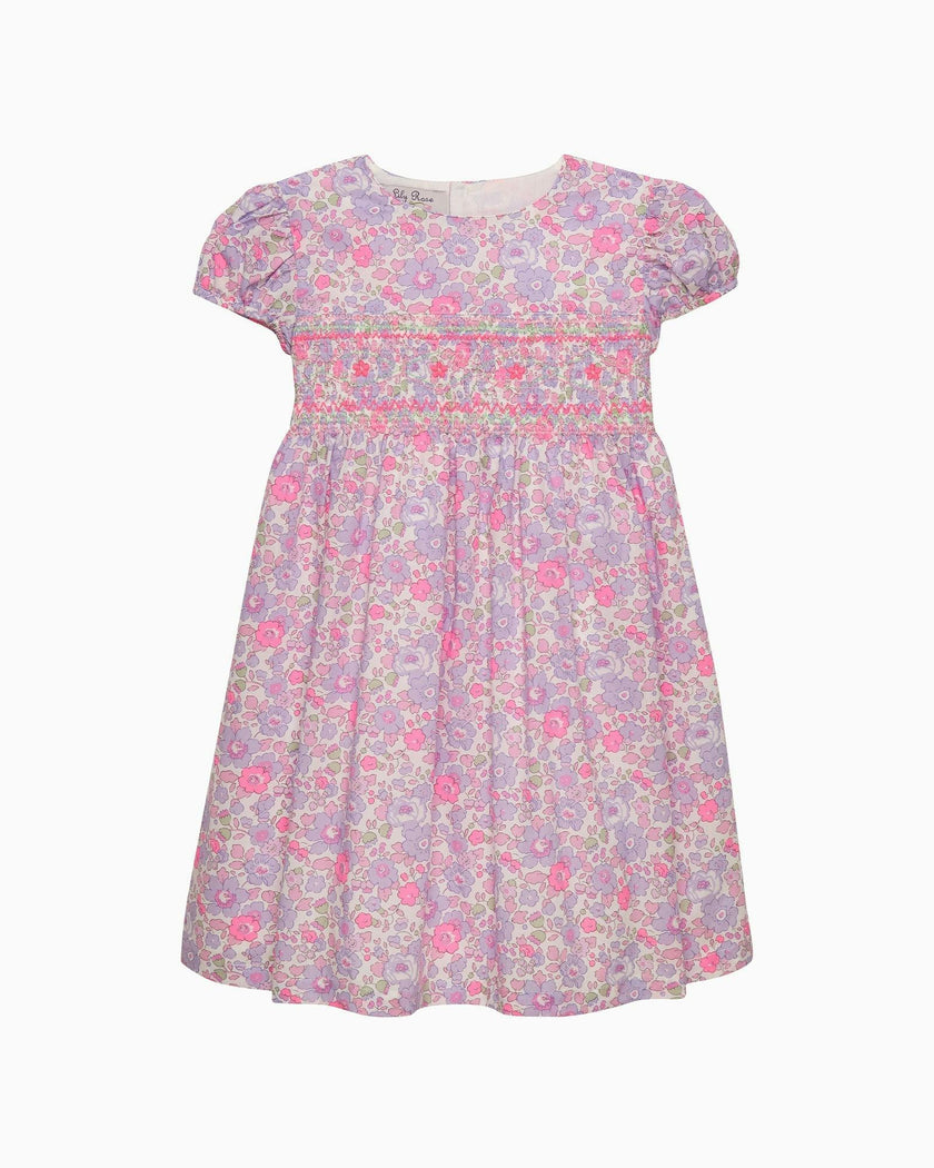 Betsy Smocked Party Dress