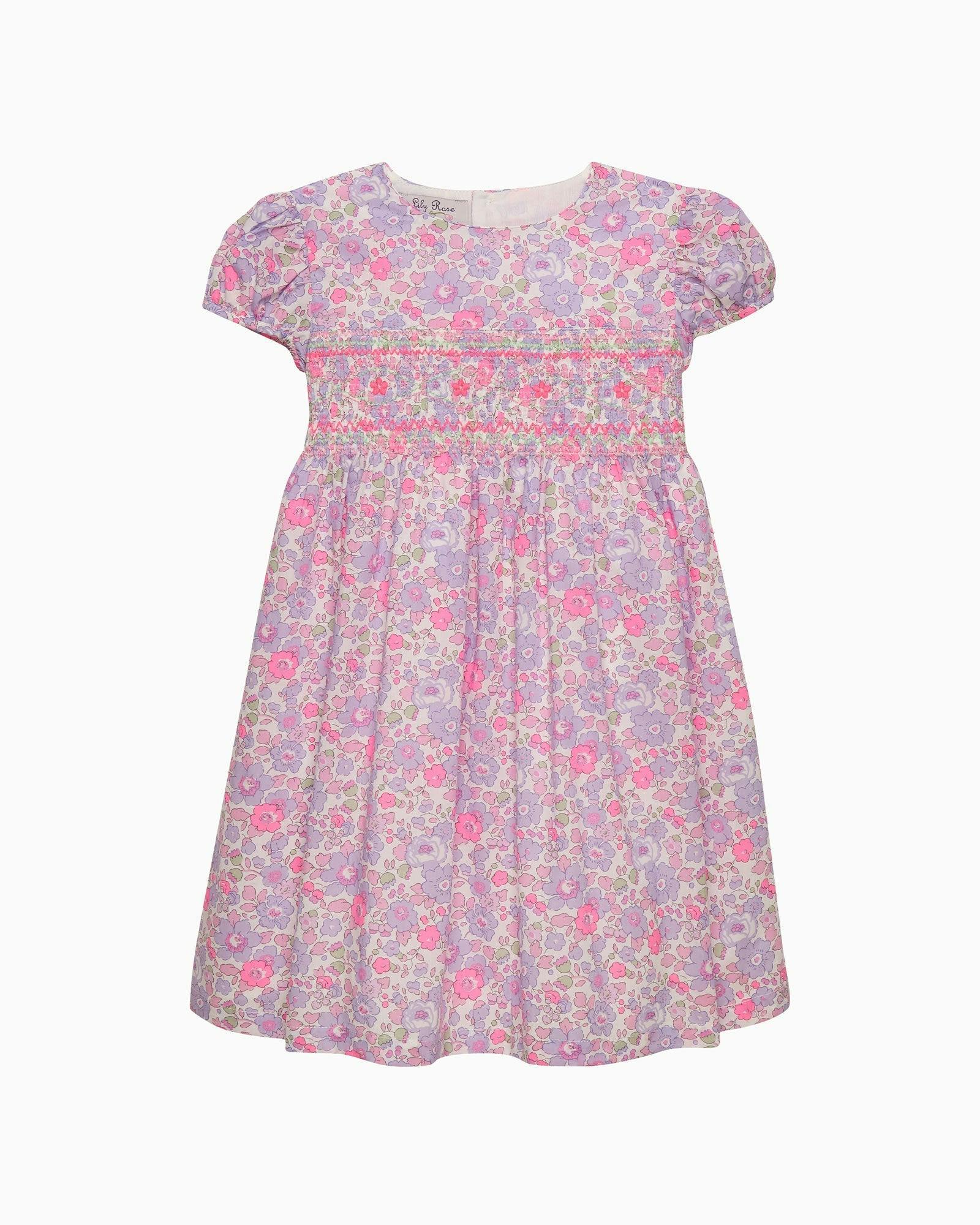 Betsy Smocked Party Dress