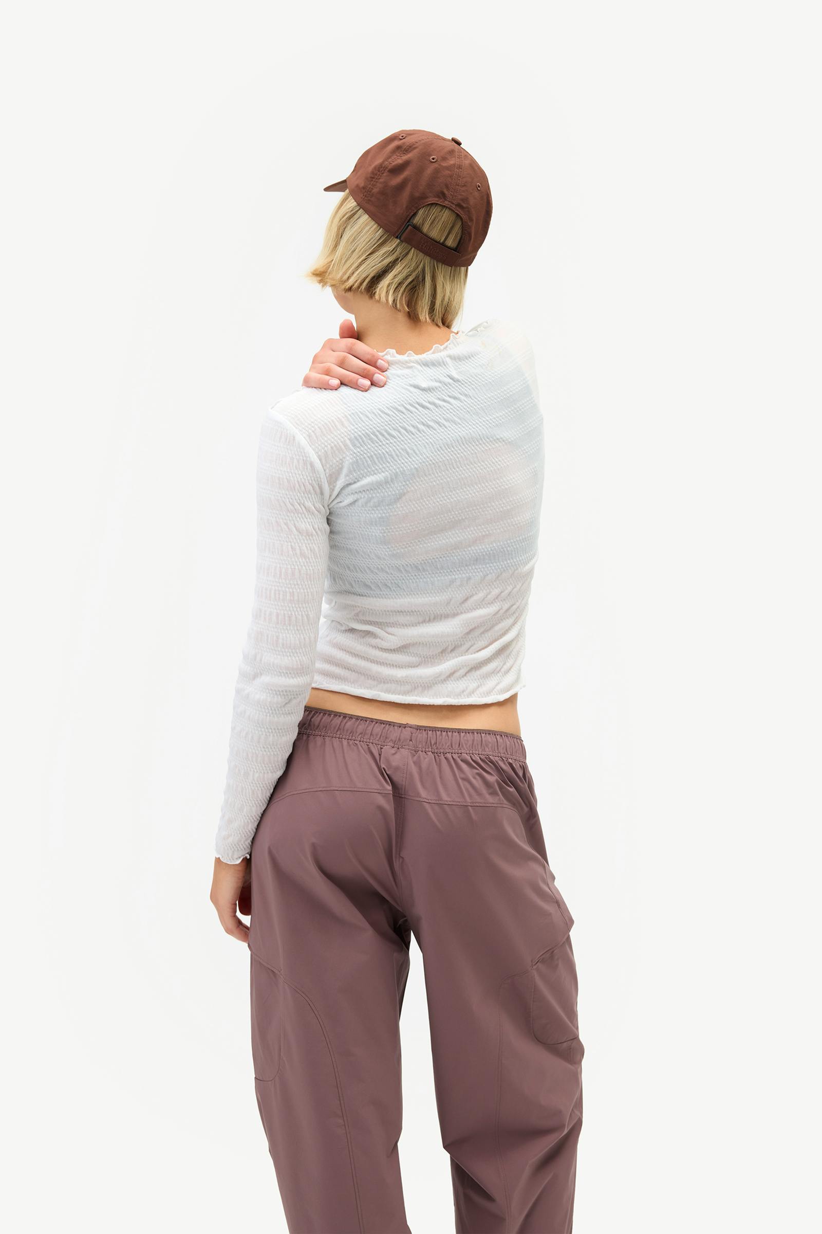 Ynes Long Sleeve Top, White