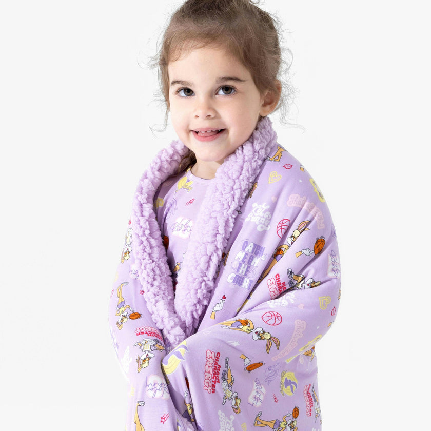 Lola Bunny Bamboo Sherpa Blanket