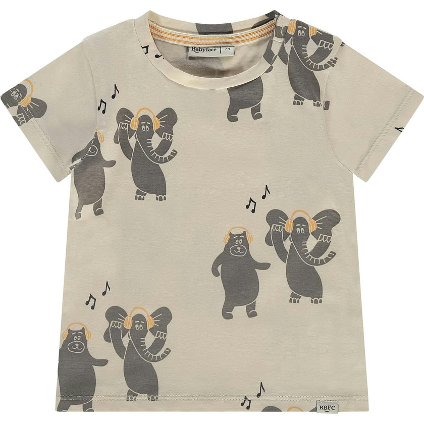 Baby Boy Dancing Short Sleeve T-Shirt