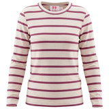 Ribbed Stripped Dotted Tshirt