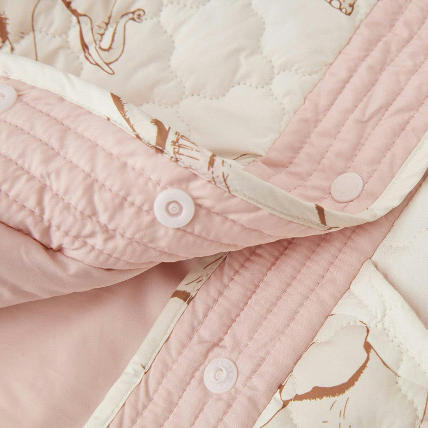 Tutu Quilted Jacket and Scarf