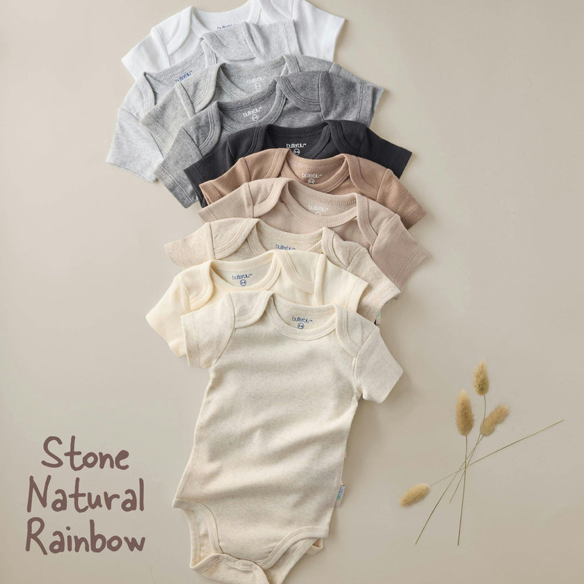 AVERY 10-Pack Short Sleeve Bodysuits
