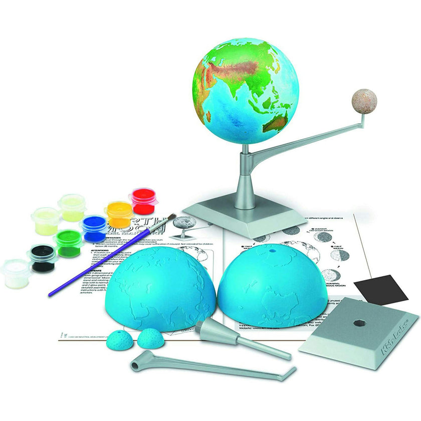 4M KidzLabs Earth and Moon Model Kit