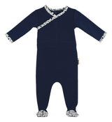 Speckled Wrap Footie