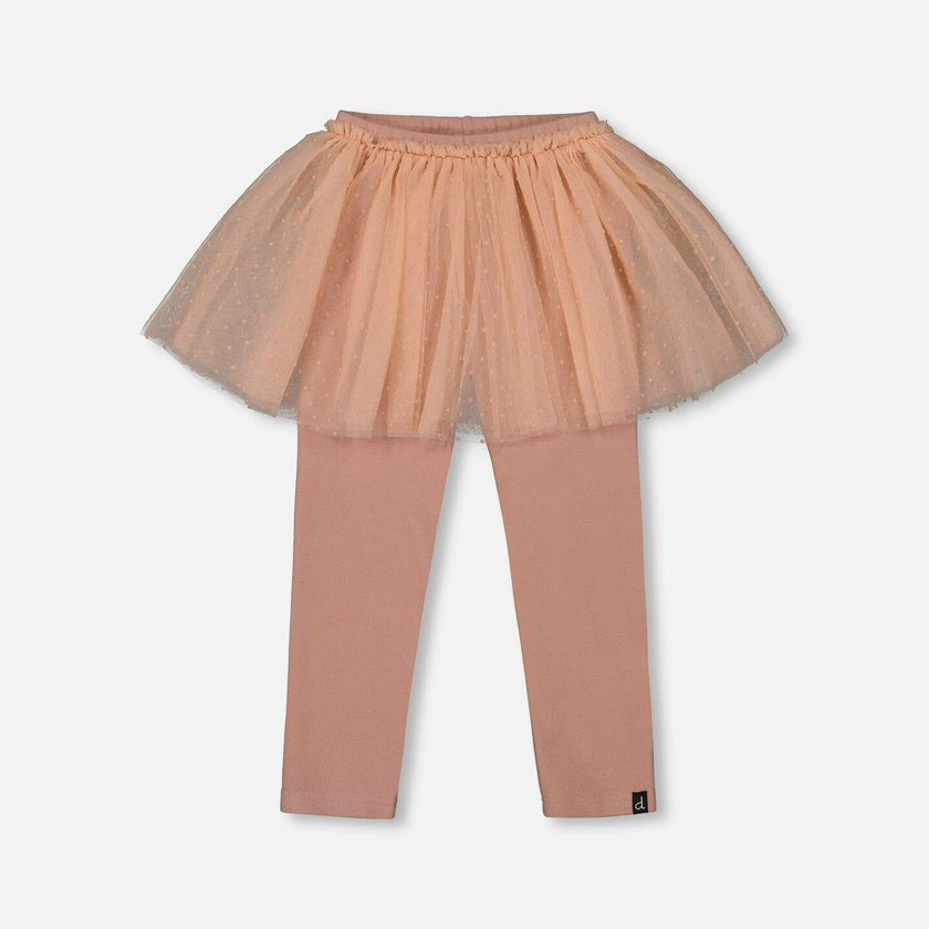Leggings with Tulle Skirt