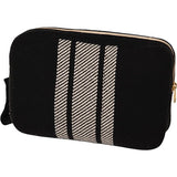 Reversible Stripe Blanket Travel Set