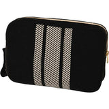 Reversible Stripe Blanket Travel Set