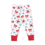 Bows & Candy Canes - Long Sleeve Loungewear Set