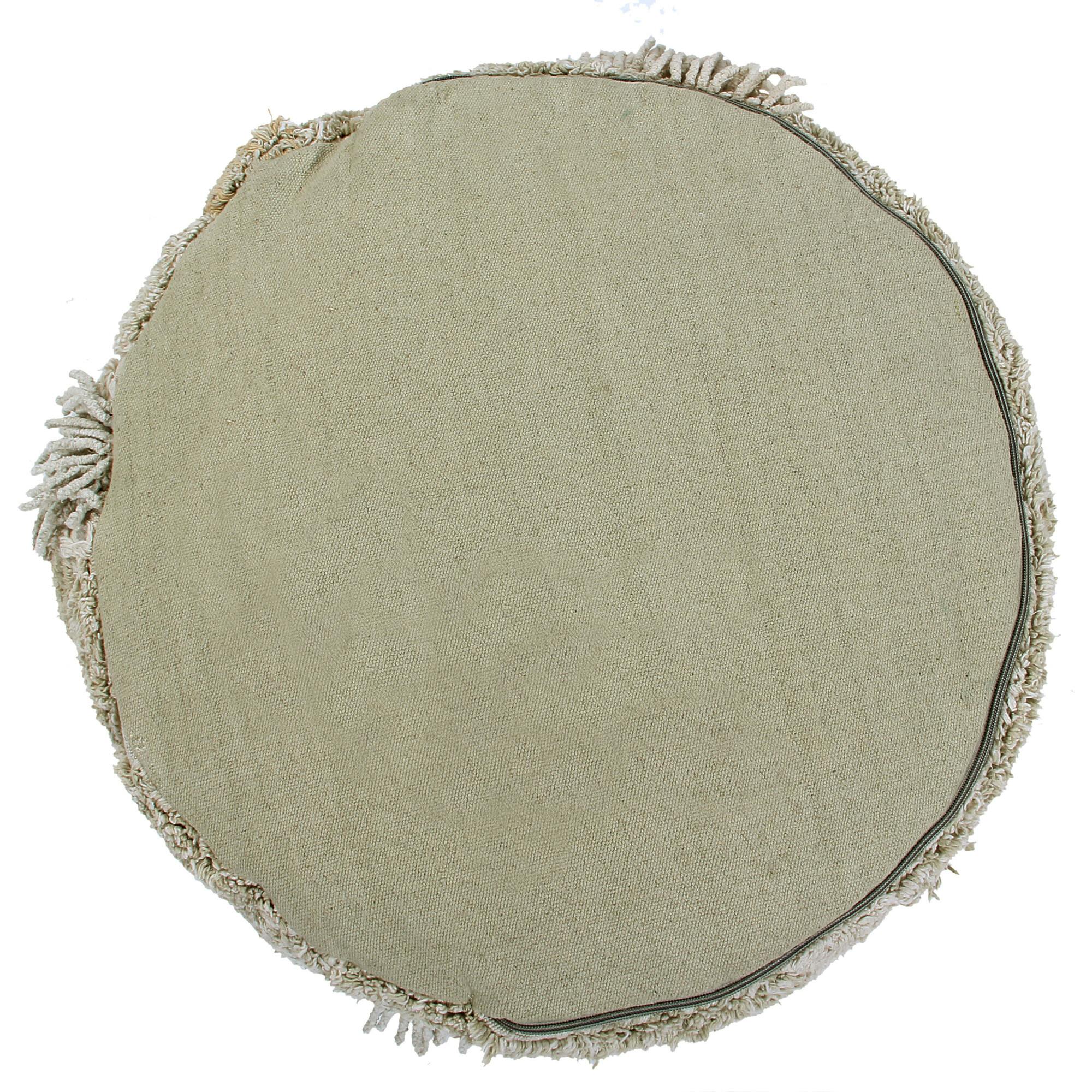 Mossy Rock Pouf