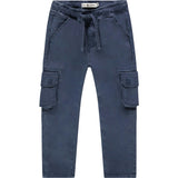 Pull-On Drawstring Cargo Pants