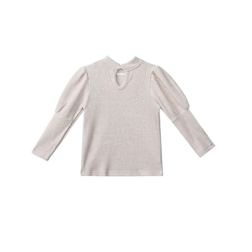 Grey Lace-Layered Tunic Set