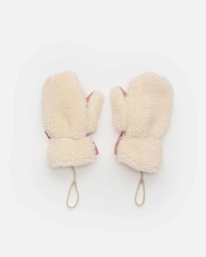 Sherpa Mittens • Benji Appliqué