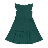 Organic Tiered Sateen Party Dress