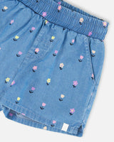 Chambray Shorts