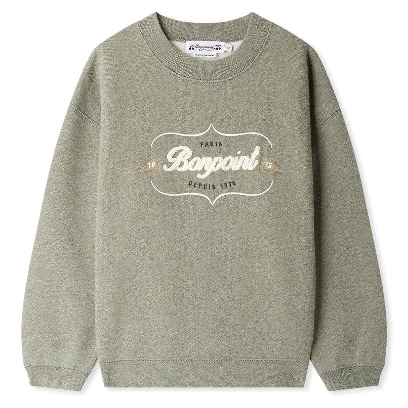 BONPOINT Tonino Swearshirt - Vert De Gris
