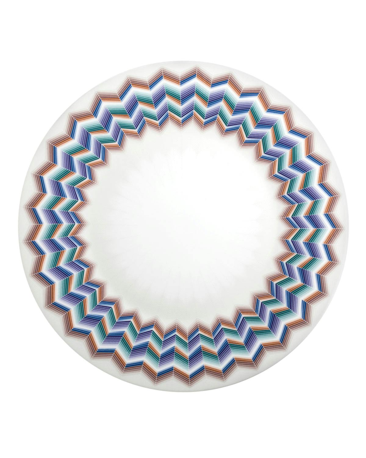 ZIG ZAG JARRIS 148 Set 2 Pcs. Dinner Plate - Ø 27,5 Cm