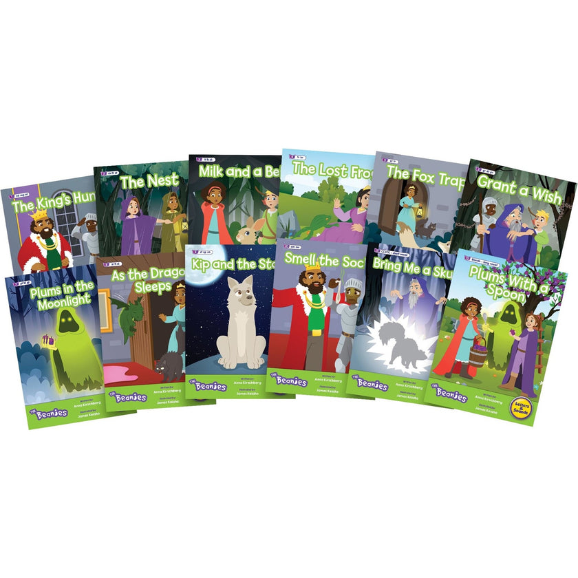 Beanstalk Books: The Beanies Hi-Lo Diversity Decodables - Phase 4 Set 2