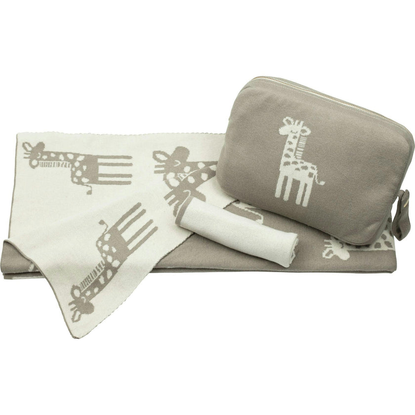 Reversible Baby Blanket Set