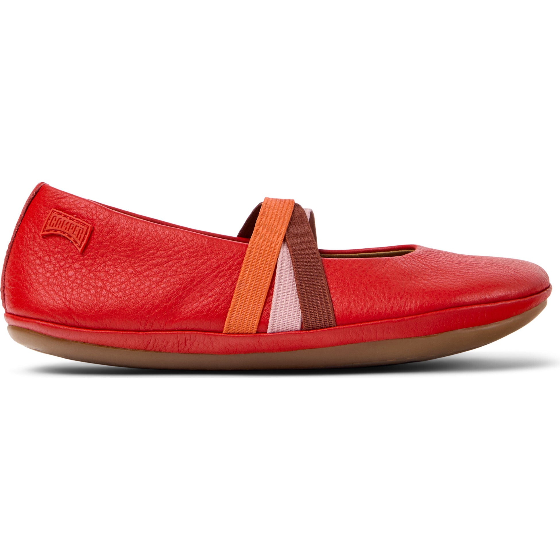 Kids Right Ballerina Flats, Red