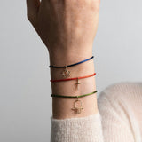 Symbolic Star of David Cord Bracelet, 14k Gold-Filled