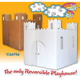 Blank Castle - Personalize a Cardboard Fort
