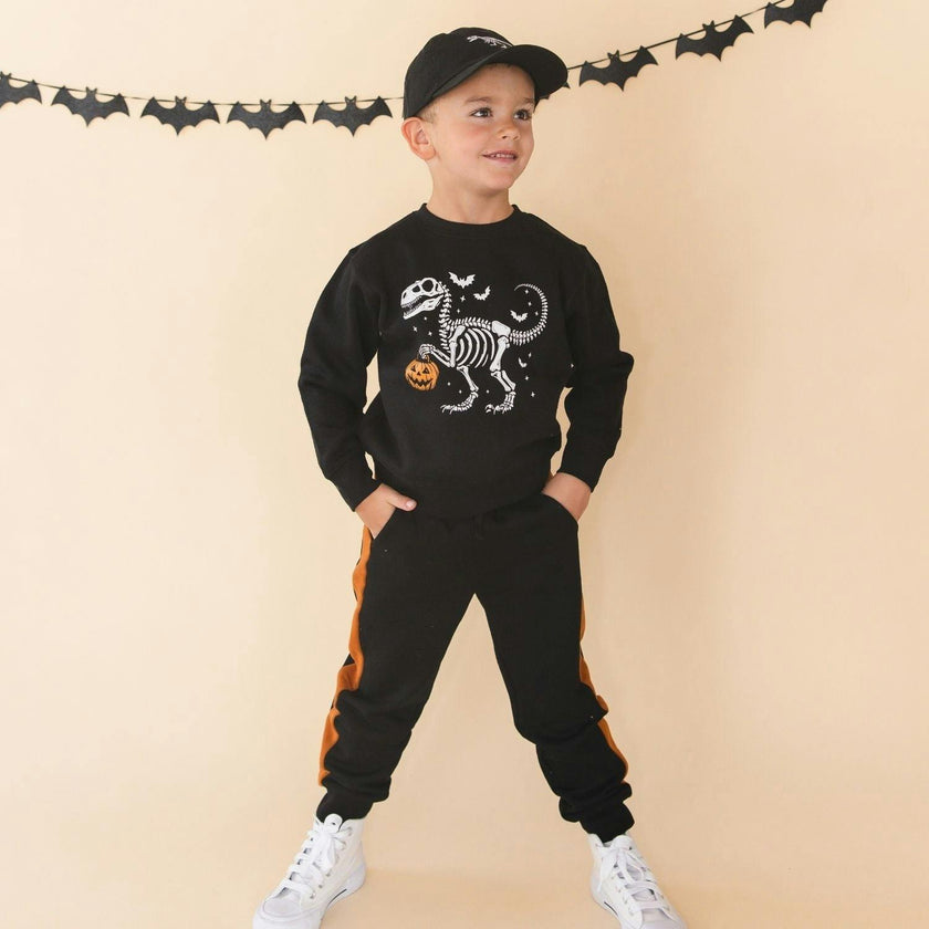 Dinosaur Skeleton Halloween Sweatshirt