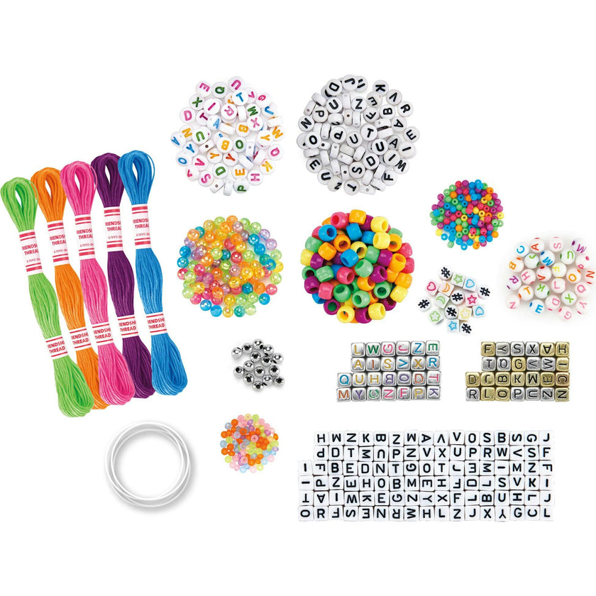 Shimmer 'N Sparkle: ABC Fashion Bead Bracelets