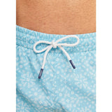Sky Blue Bandana Men's Swim Shorts