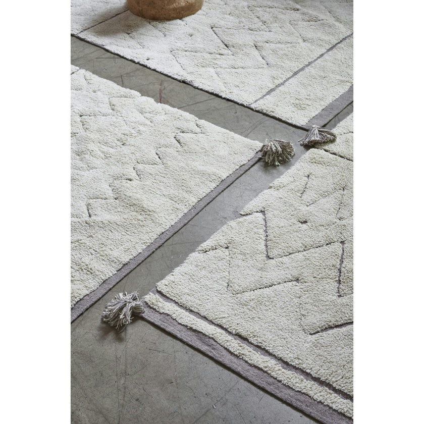 Azteca RugCycled Washable Rug, Natural