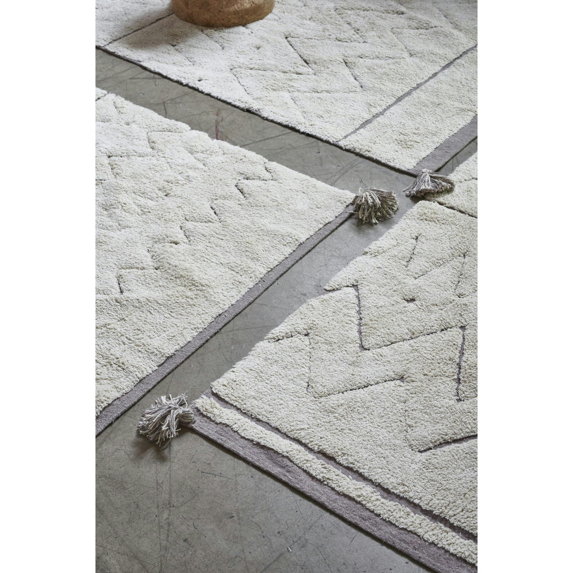 Azteca RugCycled Washable Rug, Natural