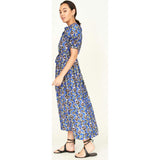 Somerset Dress in Lapis Wildflower