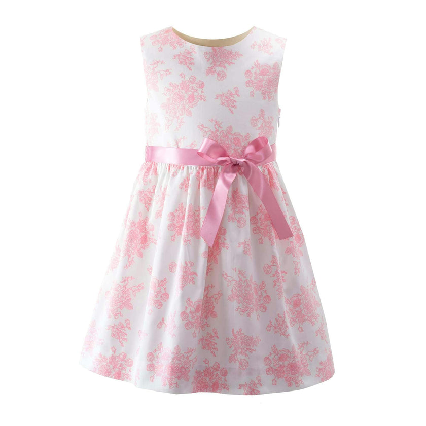 Floral Toile Dress