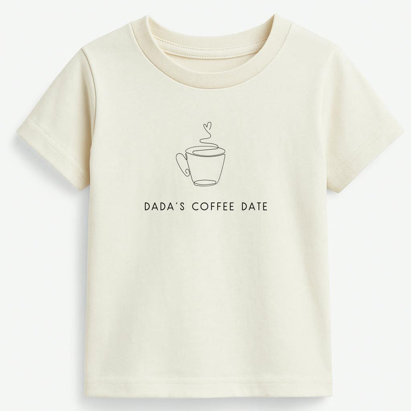 Dadas Coffee Date Organic Kids T-shirt