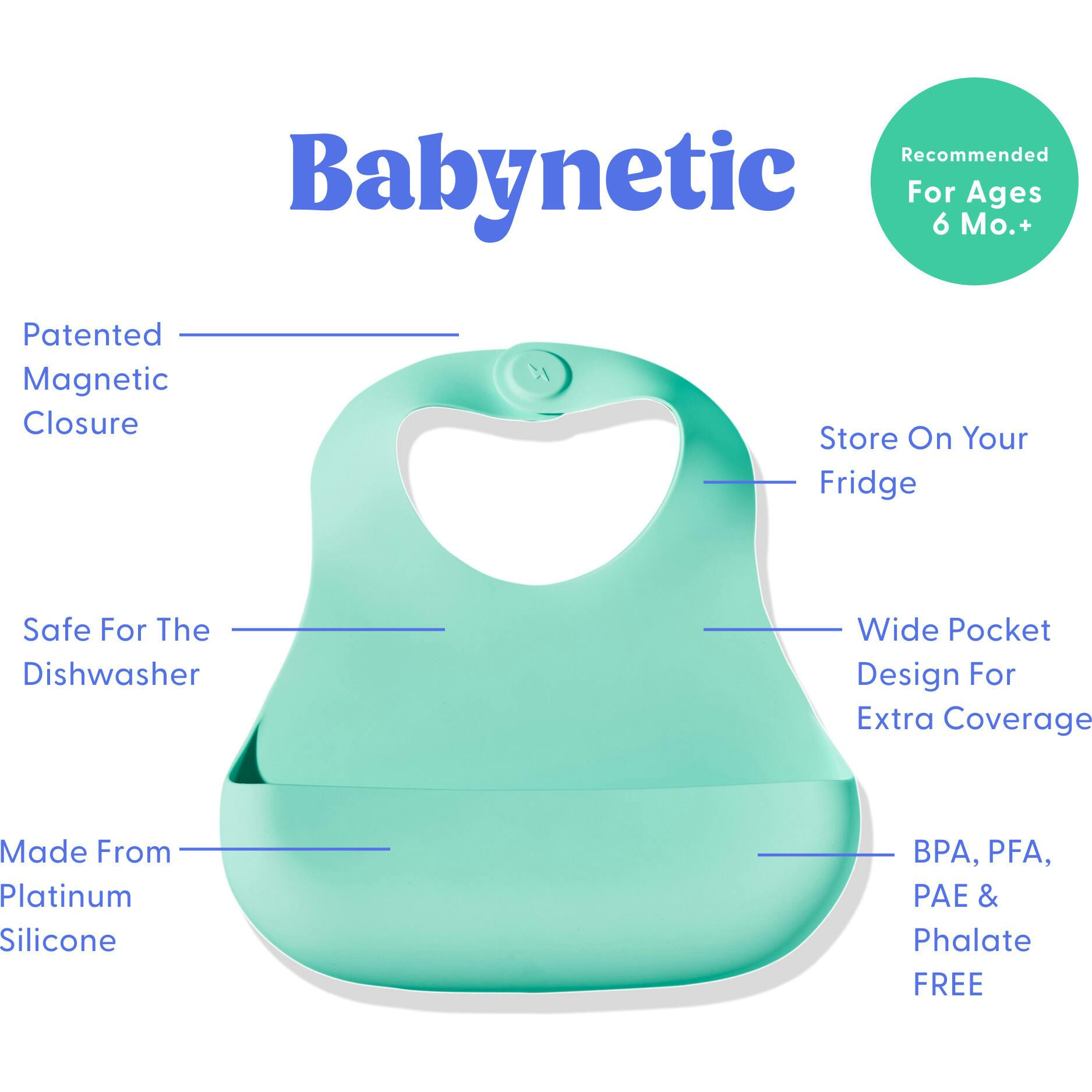 Magnetic Silicone Bib