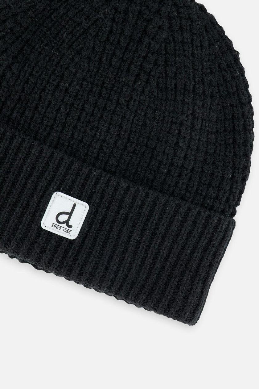 Winter Knit Hat Black