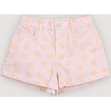 SmileyWorld® Denim Short Smiley Print