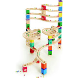Quadrilla Wooden Marble Run Construction