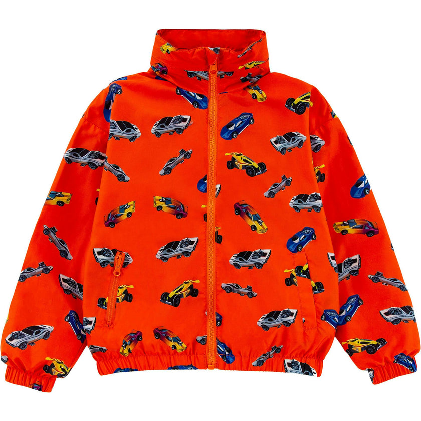 Max Reversible Rain Jacket Windbreaker, Hot Rod