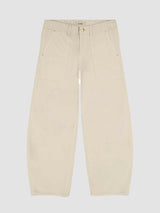 Lilia Barrel Pull-On Jeans |  Flax