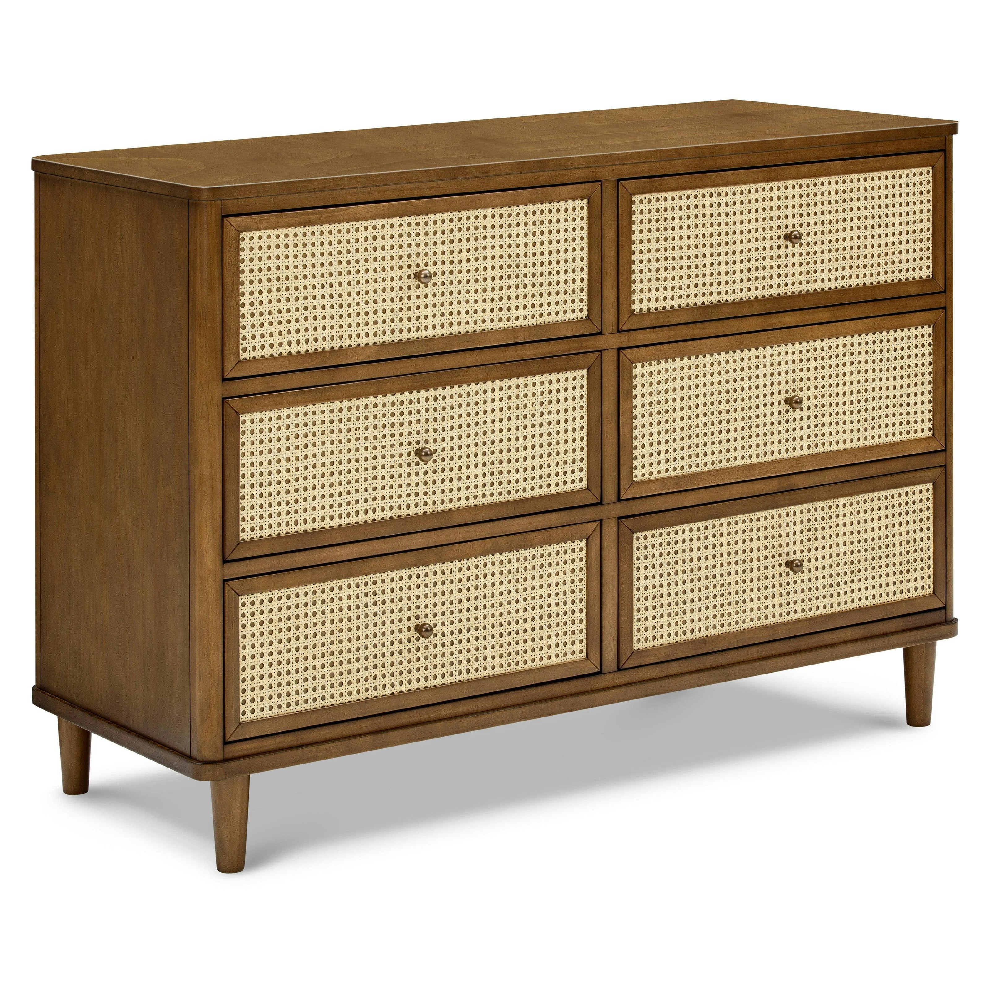Namesake Marin with Cane 6 Drawer Assembled Dresser (49
