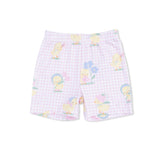 Vintage Spring Ducklings Pink - Loungewear Short Set