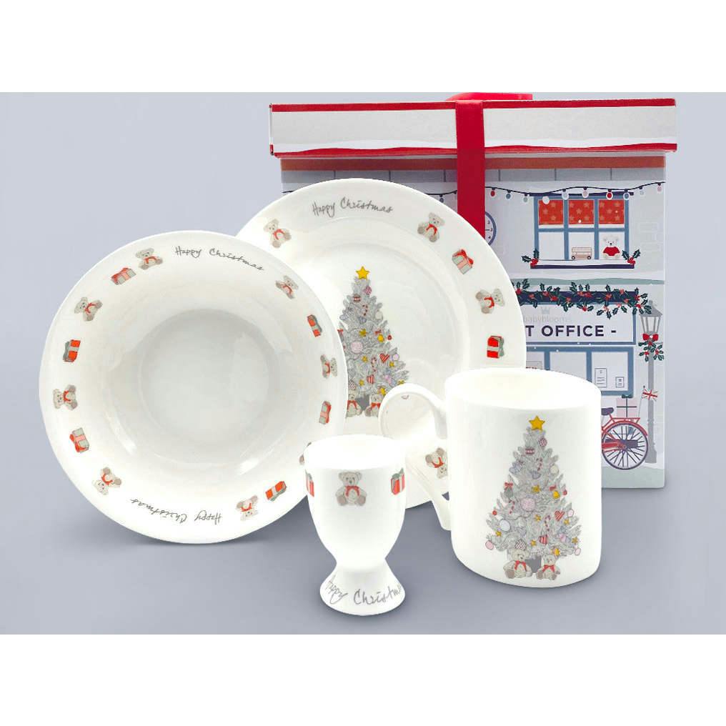 Christmas Morning Bone China Breakfast Set
