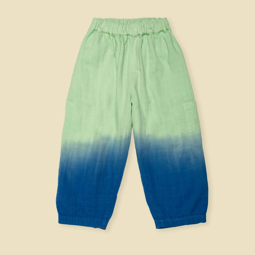 Organic Friday Pant in Dip Dye Gauze