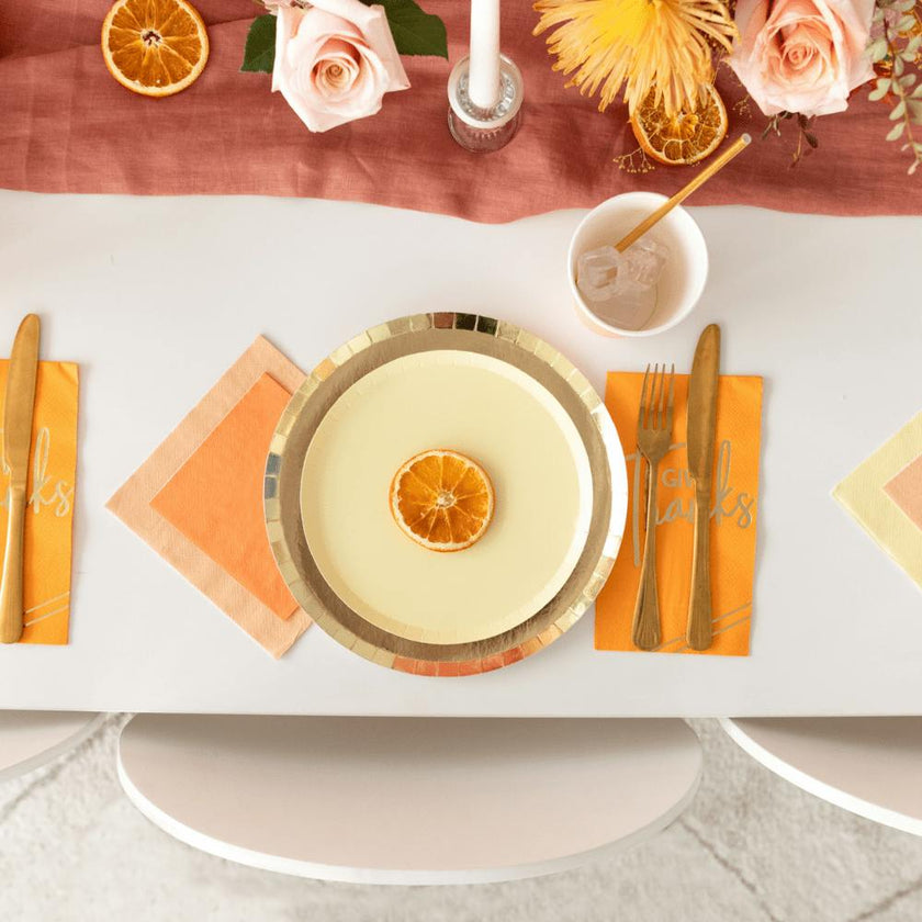 Shades Lemon Dessert Plates