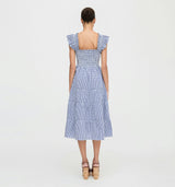 The Ellie Nap Dress - Navy Gingham