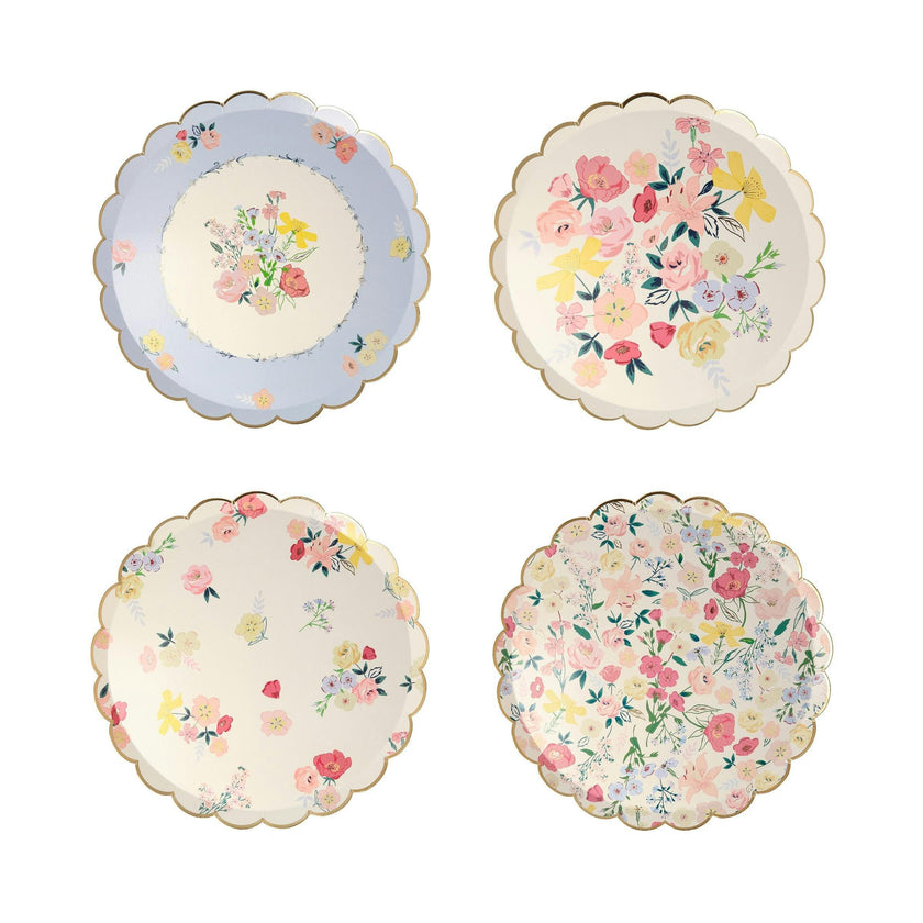 English Garden Side Plates - Big Multipack